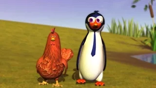 El Pingüino y la Gallina - La Granja de Zenón 3