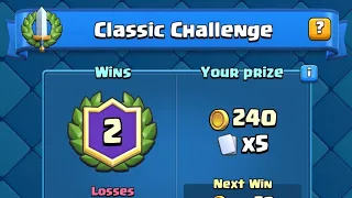 Classic Challenge Live in Clash Royale #clash royale