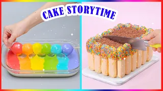 🤔 I'M IN LOVE With MY BF 🌈 Cake Storytime 🌈 Satisfying Cake Decorating