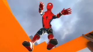 Gmod - Funny And Crazy Ragdolls With Spider-Man