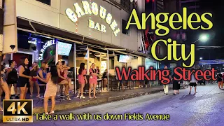 Virtual Tour: Exploring Angeles City’s Nightlife down Fields Avenue.