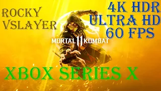 MK 11  (Xbox Series X) 4K 60FPS HDR Gameplay