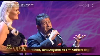 Friederike Krum & Plácido Domingo sing "Perhaps Love' at the José Carreras TV gala 2016