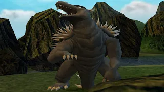 Godzilla: Save The Earth - Anguirus Action Mode (Hard) [PS2]