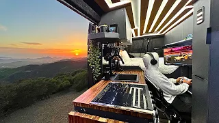 Vanlife Gaming on a Mountain | Ultimate Setup