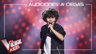 Gio García - Who wants to live forever | Blind auditions | The Voice Kids Antena 3 2022