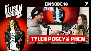 TYLER POSEY & PHEM tell Allison about collaborating creatively on music & their sex party first date