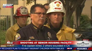 FIRE CAPTAIN KILLED: 2 others injured in Long Beach, CA senior housing shooting