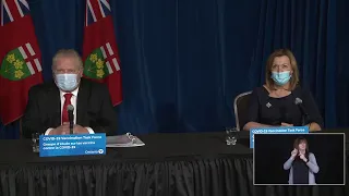 Premier Ford provides an update at Queen's Park | Jan 25