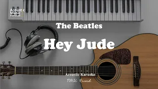 The Beatles - Hey Jude (Acoustic Guitar Karaoke and Lyric)