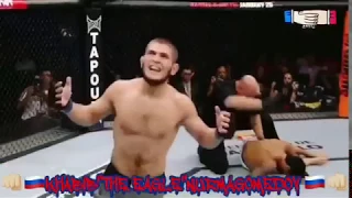 KHABIB NURMAGOMEDOV VS THIAGO TAVARES- beautiful ko elbows