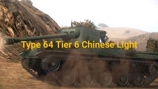 WOT Blitz Type 64 Tier 6 Chinese Light