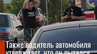 В Бердянске пешеход угодил под колоса авто