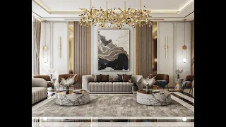 Modern decorating living room //luxurious living room design //MRS Interior & Decor