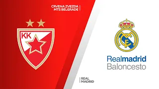 Crvena Zvezda mts Belgrade - Real Madrid Highlights | Turkish Airlines EuroLeague, RS Round 8