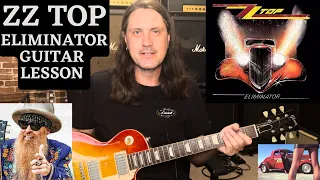 ZZ Eliminator Guitar Lesson - How To Play Gimme All Your Loving, Sharp Dressed Man, Legs And More!