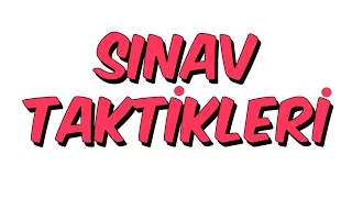 SINAV TEKNİKLERİ