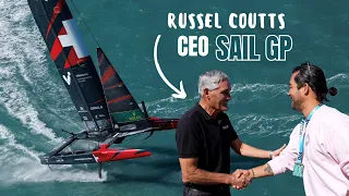 Getting behind the scenes at the Sail Grand Prix  👀 - (Episode 263)
