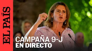 DIRECTO | Elecciones europeas: Teresa Ribera interviene en un acto en Alicante | EL PAÍS