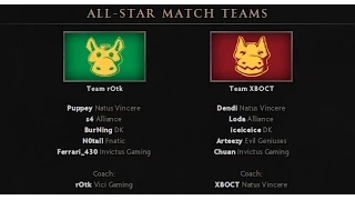 DotA 2 - The International 2014 All Stars Match (Русские Комментарии / Techies)