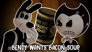 Bendy Wants Bacon Soup (Blender Bendy and the Ink Machine animation)