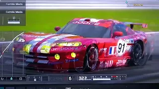 Sony PS3 GT5 Dodge Viper GTS-R Team Oreca 2000. Street car specially projected to races, by Dodge.