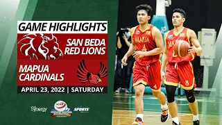 Mapua Cardinals vs San Beda Red Lions | Game Highlights | April 23, 2022 | NCAA Season 97