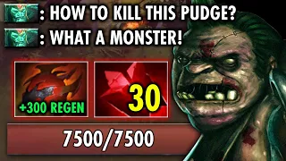 7.29 RAIDBOSS WITH IMBA HP REGEN!! OMG HOW TO KILL THIS PUDGE?? EPIC TANK!!