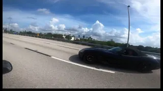 R1 vs Viper roll race.