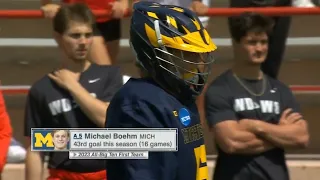 Michigan vs Cornell NCAA D1 Men's Lacrosse Championship 2023 First round