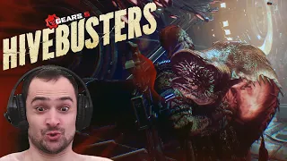 НАПАДЕНИЕ ГИГАНТСКИХ ЛИЧИНОК Gears of War (5) DLC HIVEBUSTERS #2