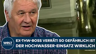 DEUTSCHLAND: Hochwasser-Drama! Ex-THW-Boss Broemme verrät! So gefährlich ist der Einsatz wirklich!