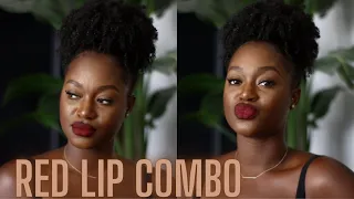 THE ONLY RED LIP VIDEO YOU’LL NEED TO WATCH 2023 | BLACK GIRL/DARK SKIN FRIENDLY