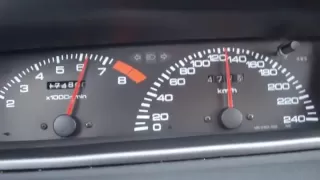 Honda Prelude VTEC acceleration 0-190 km/h (H22A2)