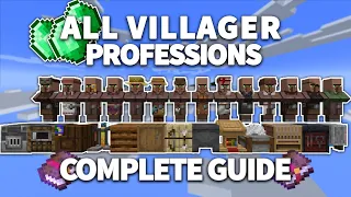 All Villager Professions Complete Guide | Minecraft 1.20 (2024!)