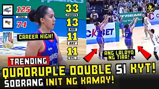 RECORD BREAKING! UNANG QUADRUPLE DOUBLE NI KYT SA MPBL! ANG LALAYO PA NG TIRA KONTRA MINDORO!