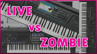 Czy granie na keyboardzie to gra na żywo? LIVE vs ZOMBIE...