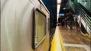 Metro Red Line Cab View From North Hollywood To Los Angeles Union Station