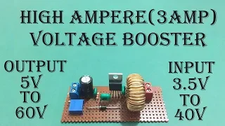 How To Make High Ampere DC To DC Booster | LM2577 boost converter | Dc To DC Step Up Converter