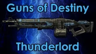 Destiny Guns: Thunderlord - Exotic Machine Gun! (Destiny Drawing Board)