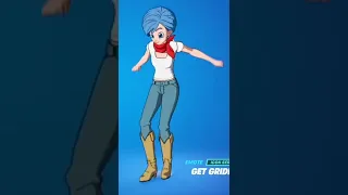 Bulma hitting the Griddy in Fortnite 😂 #animeedit #anime #dragonball #shorts