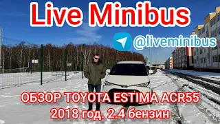 ОБЗОР от ВЛАДЕЛЬЦА. TOYOTA ESTIMA ACR55, 2018 год.