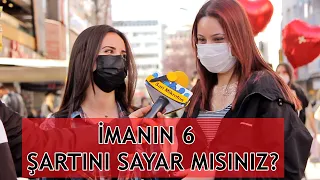 İMANIN 6 ŞARTINI SAYAR MISINIZ? - SARI MİKROFON