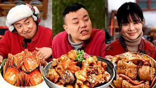 Da Zhuang bullies Bai Mao again丨Food Blind Box丨Eating Spicy Food And Funny Pranks