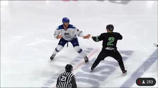 FPHL Fight! Rivalry continues with Binghamton black bears Watertown wolves