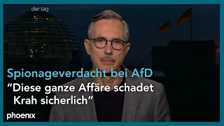 Michael Götschenberg (ARD-Korrespondent) zur Durchsuchung von Maximilian Krahs (AfD) Büro in Brüssel