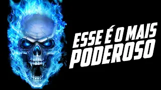 O MOTOQUEIRO FANTASMA AZUL É MUITO FORTE | TUDO SOBRE DANNY KETCH E O ANJO ZADKIEL DA MARVEL COMICS