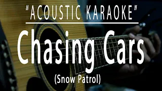 Chasing cars - Snow Patrol (Acoustic karaoke)