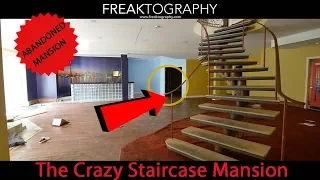 Urban Exploring an Abandoned Mansion with a Staircase to Die for.  Exploring with Freaktography