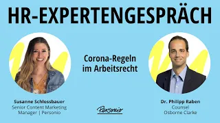 HR-Expertengespräch: Corona-Regeln im Arbeitsrecht